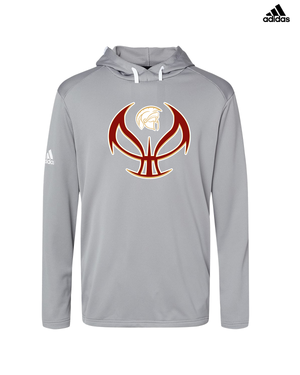 Somerset College Prep Basketball Silhouette - Adidas Men's Hooded Sweatshirt