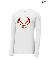 Somerset College Prep Basketball Silhouette - Nike Dri-Fit Poly Long Sleeve