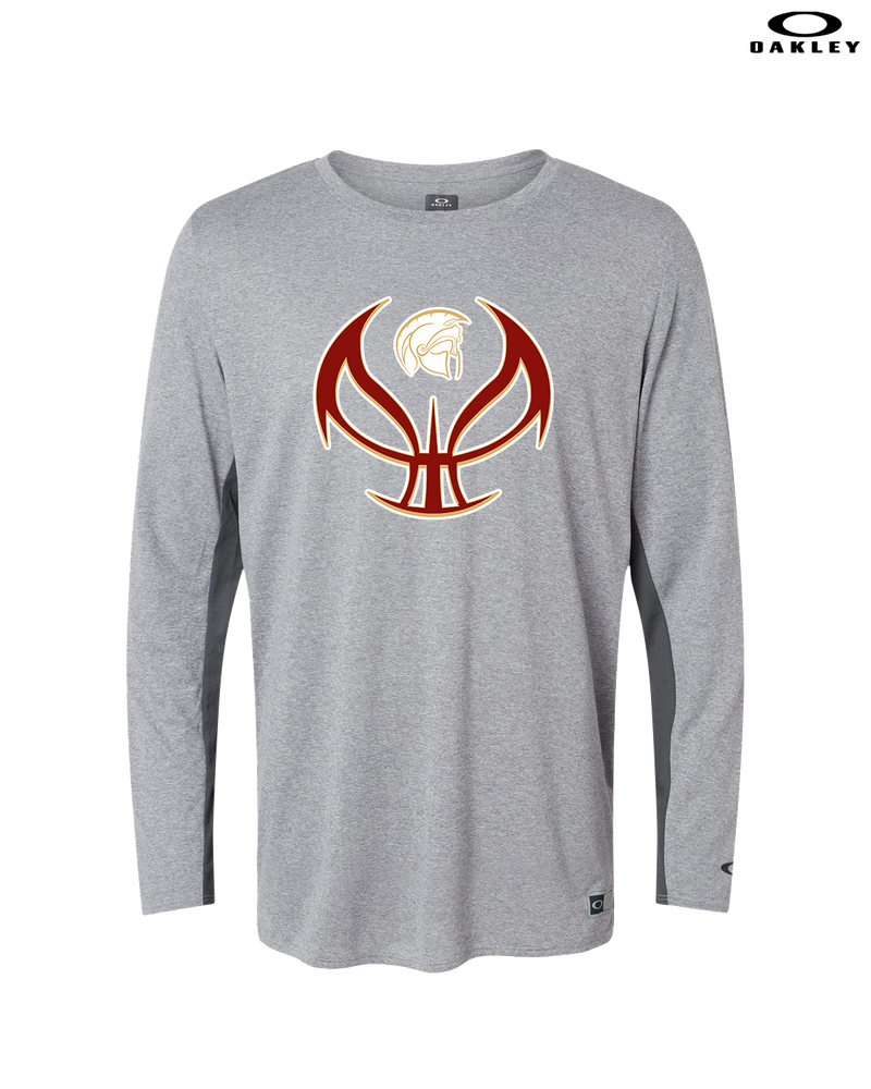 Somerset College Prep Basketball Silhouette - Oakley Hydrolix Long Sleeve