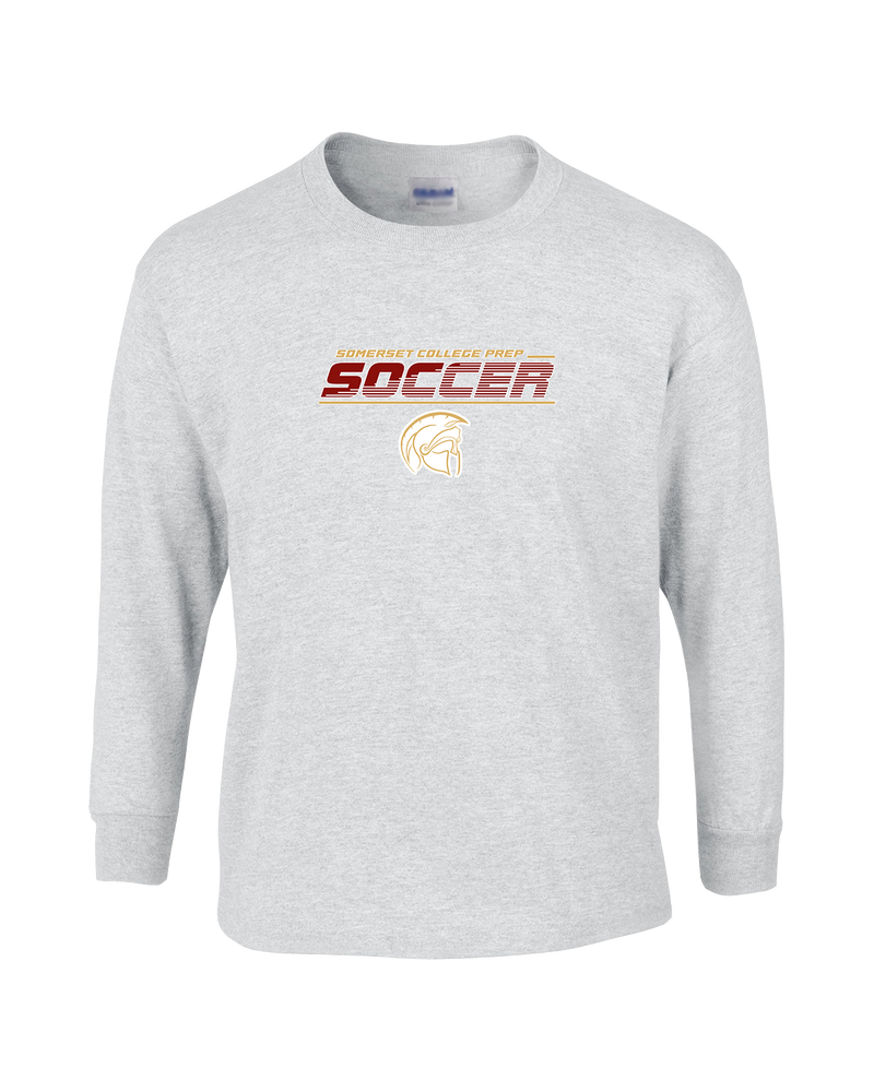 Somerset College Prep Soccer - Mens Basic Cotton Long Sleeve