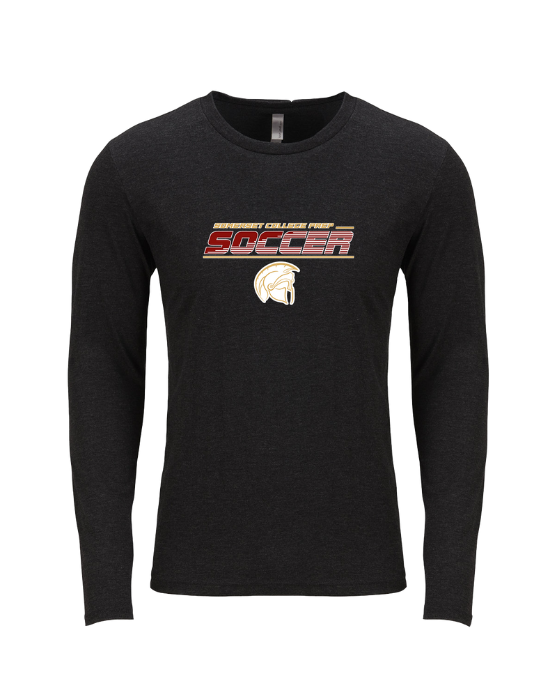 Somerset College Prep Soccer - Tri Blend Long Sleeve