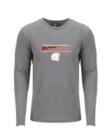 Somerset College Prep Soccer - Tri Blend Long Sleeve