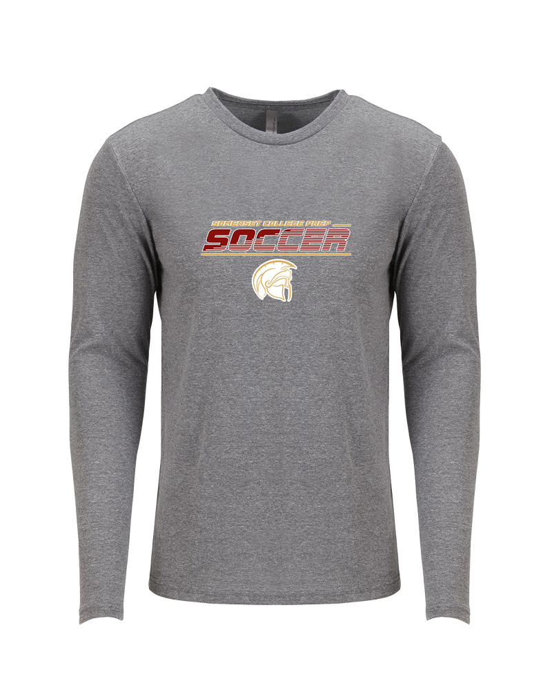 Somerset College Prep Soccer - Tri Blend Long Sleeve