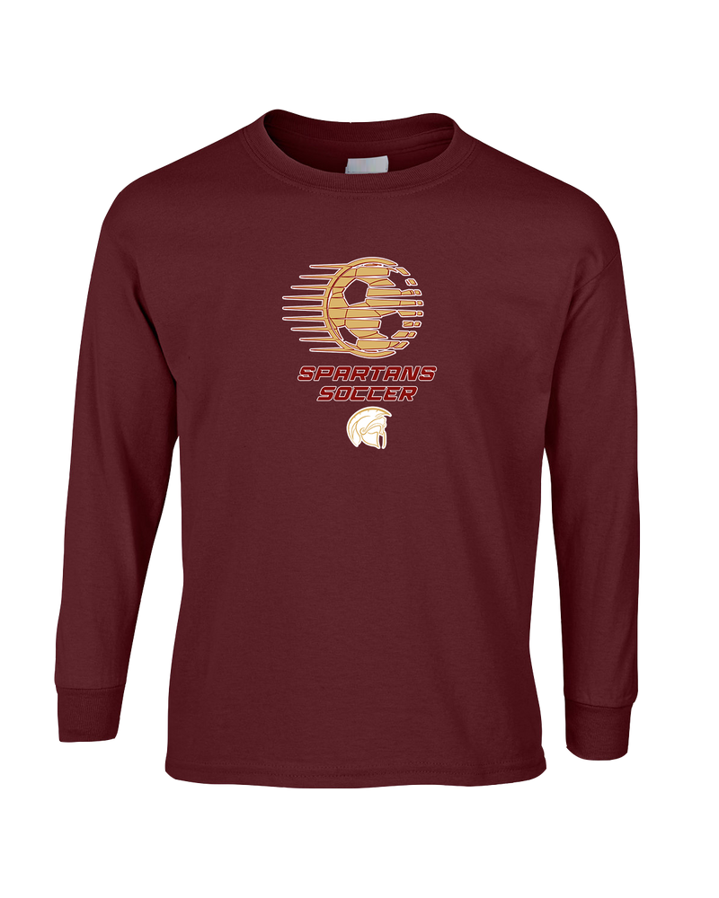 Somerset College Prep Soccer Speed - Mens Basic Cotton Long Sleeve