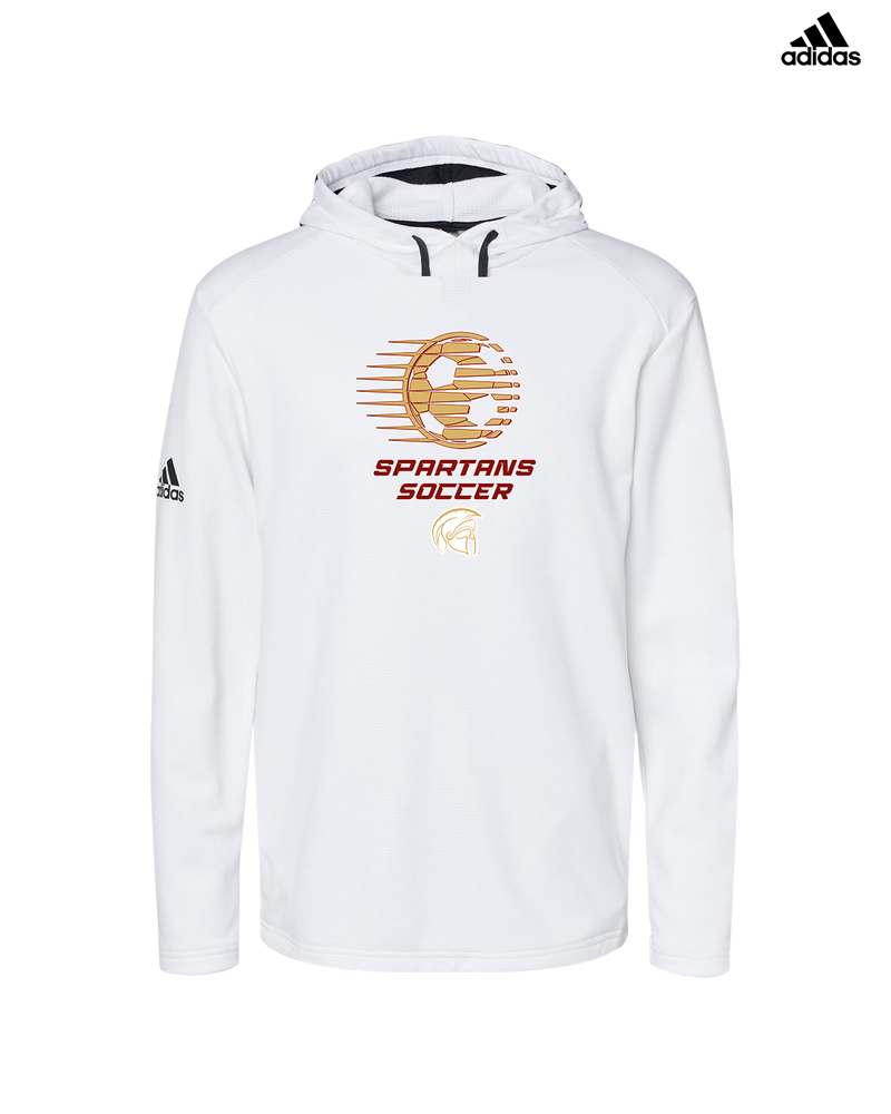 Somerset College Prep Soccer Speed - Adidas Men's Hooded Sweatshirt