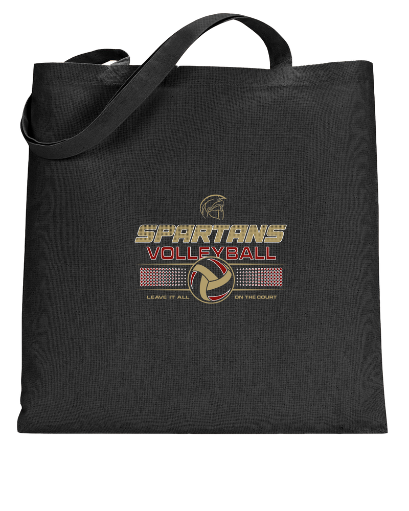 Somerset College Prep Volleyball Leave It On The Court - Tote Bag