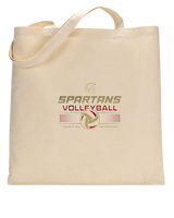 Somerset College Prep Volleyball Leave It On The Court - Tote Bag