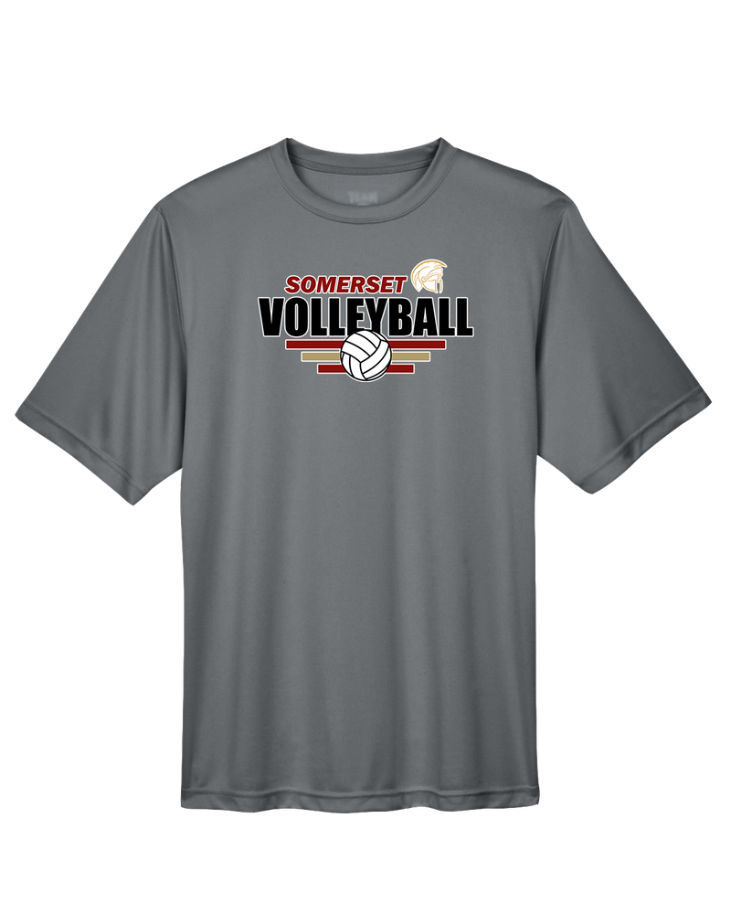 Somerset College Prep Volleyball Logo - Performance T-Shirt