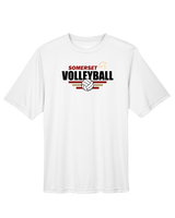 Somerset College Prep Volleyball Logo - Performance T-Shirt