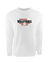 Somerset College Prep Volleyball Logo - Crewneck Sweatshirt