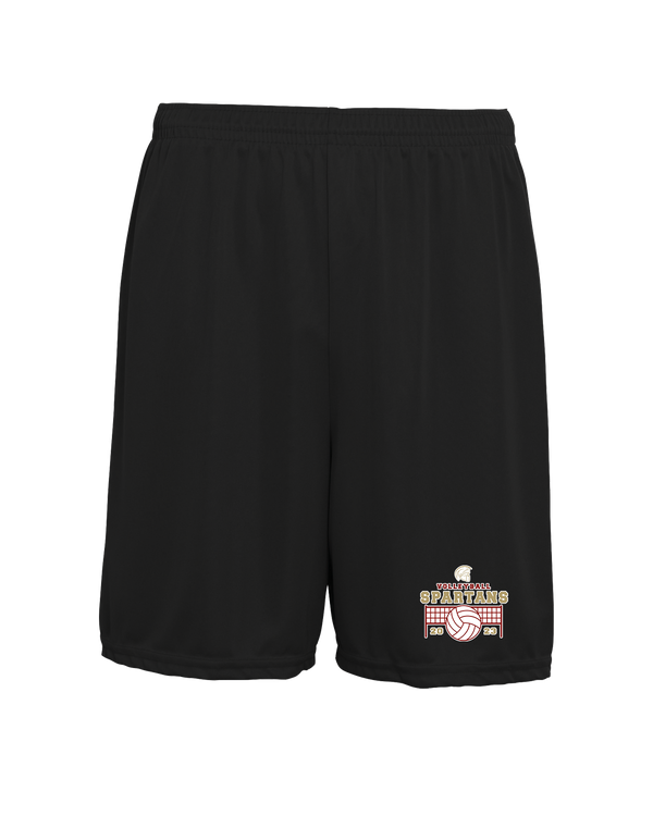 Somerset College Prep Volleyball VB Net - 7 inch Training Shorts