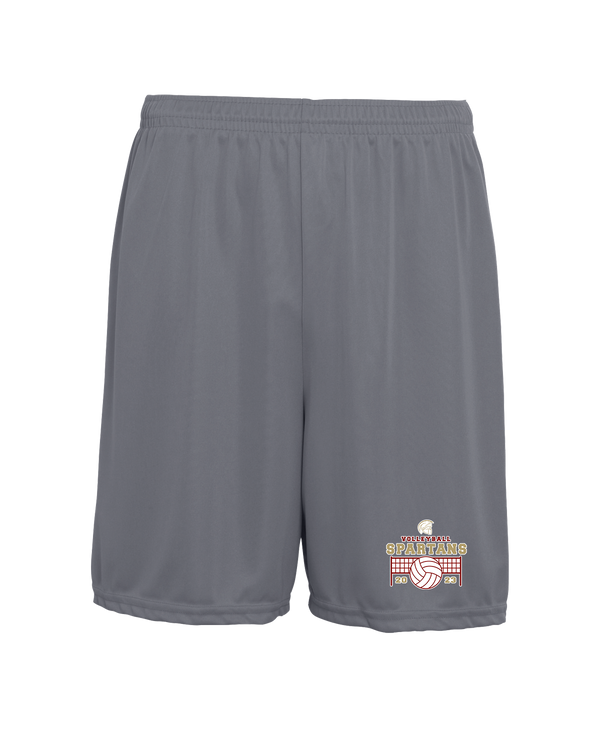 Somerset College Prep Volleyball VB Net - 7 inch Training Shorts