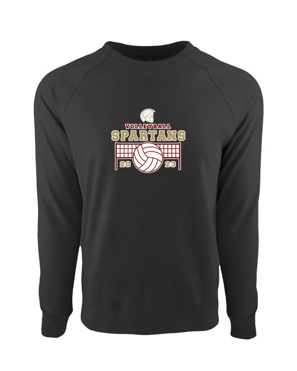 Somerset College Prep Volleyball VB Net - Crewneck Sweatshirt