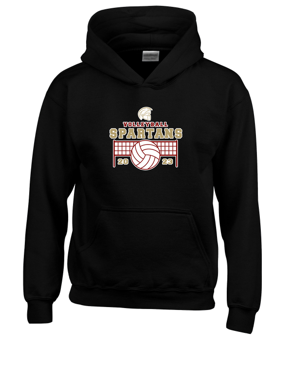 Somerset College Prep Volleyball VB Net - Cotton Hoodie