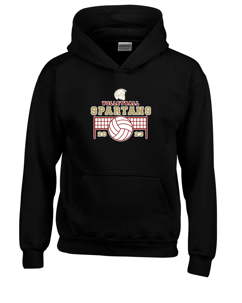 Somerset College Prep Volleyball VB Net - Cotton Hoodie