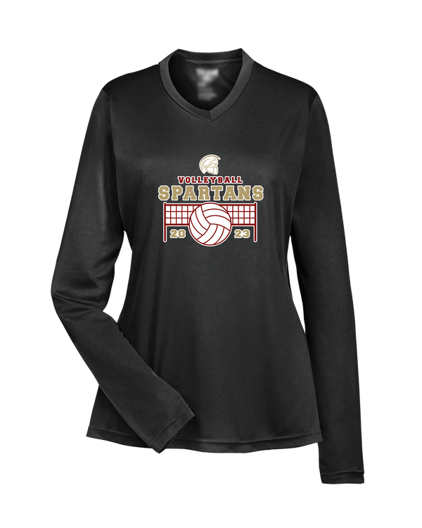 Somerset College Prep Volleyball VB Net - Womens Performance Long Sleeve