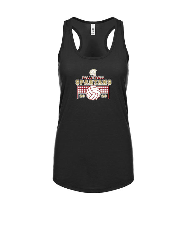 Somerset College Prep Volleyball Logo - Womens Tank Top