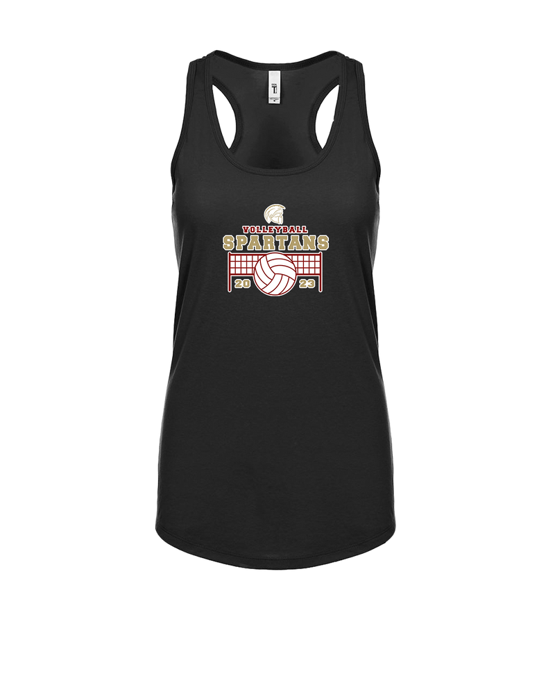 Somerset College Prep Volleyball Logo - Womens Tank Top