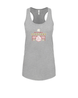 Somerset College Prep Volleyball Logo - Womens Tank Top