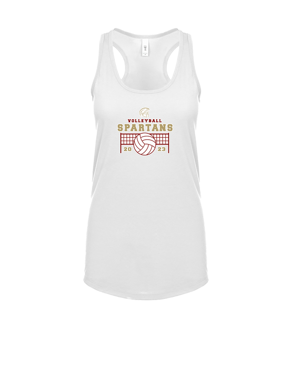 Somerset College Prep Volleyball VB Net - Womens Tank Top