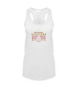 Somerset College Prep Volleyball Logo - Womens Tank Top