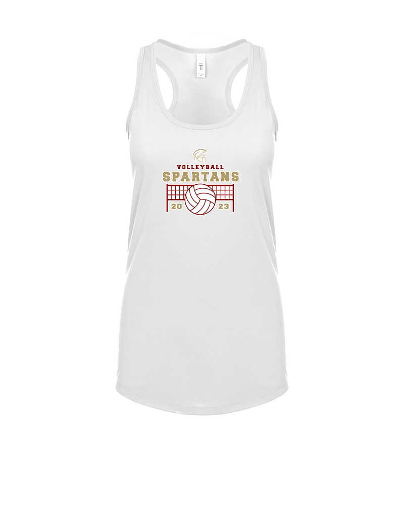 Somerset College Prep Volleyball Logo - Womens Tank Top