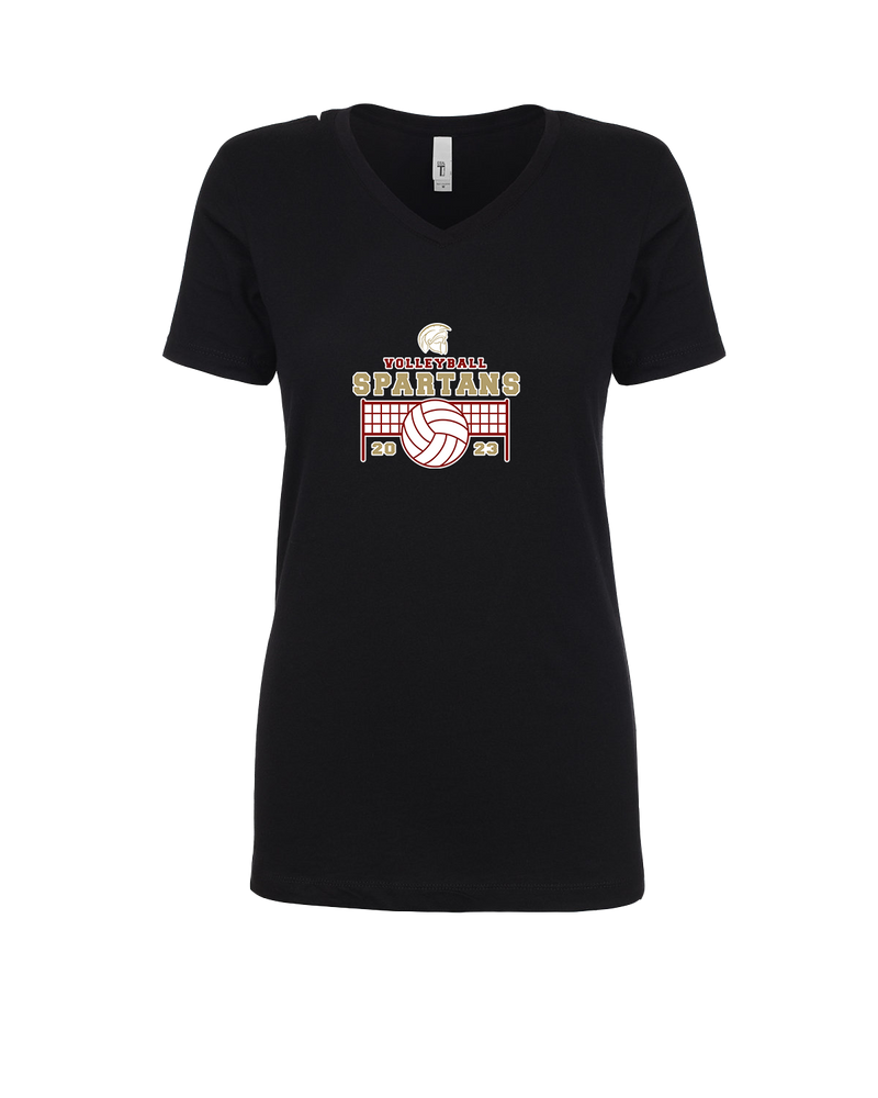 Somerset College Prep Volleyball VB Net - Womens V-Neck