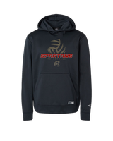 Somerset College Prep Volleyball VB Outline - Oakley Hydrolix Hooded Sweatshirt