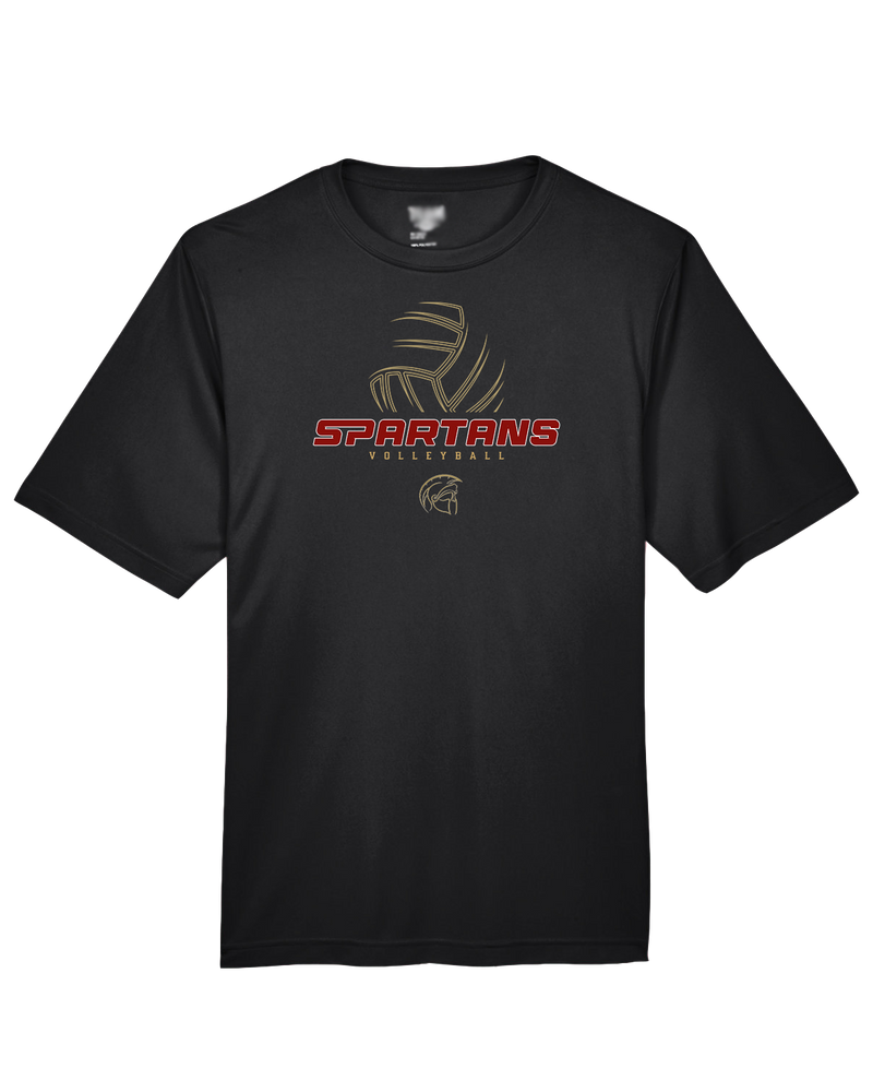 Somerset College Prep Volleyball VB Outline - Performance T-Shirt