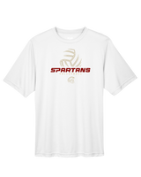 Somerset College Prep Volleyball VB Outline - Performance T-Shirt