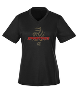 Somerset College Prep Volleyball VB Outline - Womens Performance Shirt