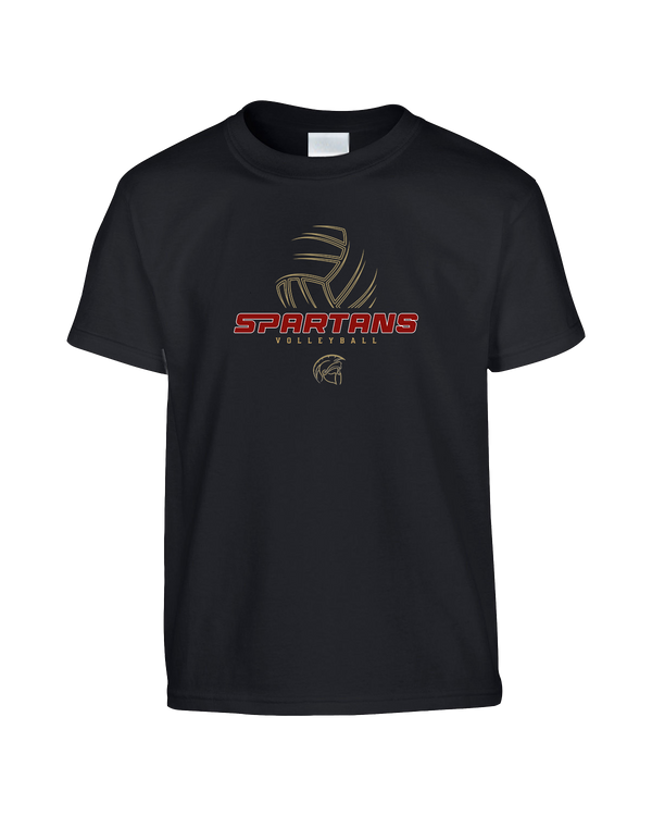 Somerset College Prep Volleyball VB Outline - Youth T-Shirt