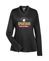 Somerset College Prep Volleyball VB Property - Womens Performance Long Sleeve