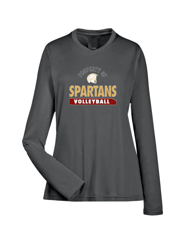 Somerset College Prep Volleyball VB Property - Womens Performance Long Sleeve