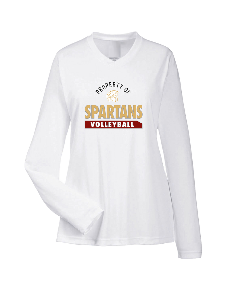 Somerset College Prep Volleyball VB Property - Womens Performance Long Sleeve