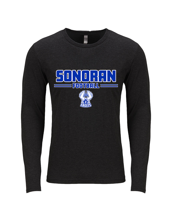 Sonoran Science Academy Football Keen - Tri-Blend Long Sleeve