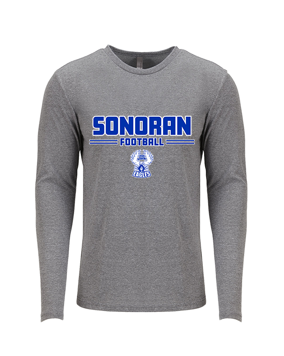 Sonoran Science Academy Football Keen - Tri-Blend Long Sleeve