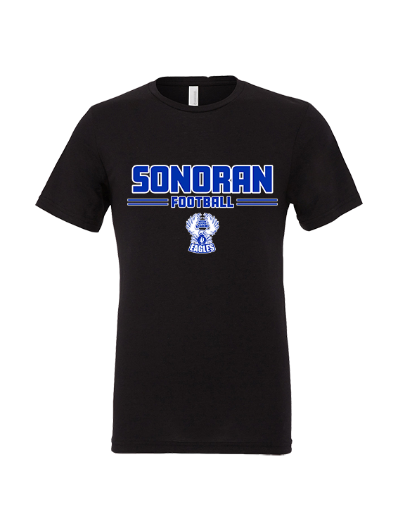 Sonoran Science Academy Football Keen - Tri-Blend Shirt