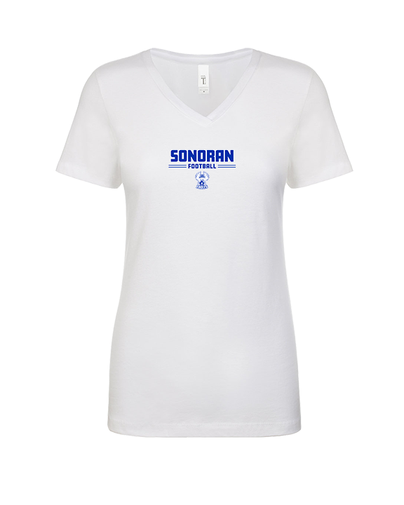 Sonoran Science Academy Football Keen - Womens V-Neck