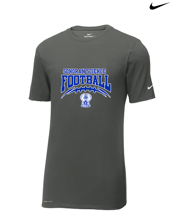 Sonoran Science Academy Football School Football - Mens Nike Cotton Poly Tee