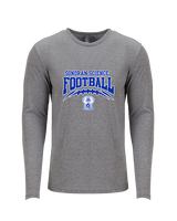 Sonoran Science Academy Football School Football - Tri-Blend Long Sleeve