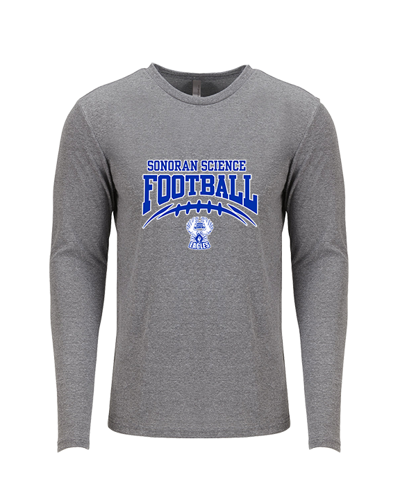 Sonoran Science Academy Football School Football - Tri-Blend Long Sleeve