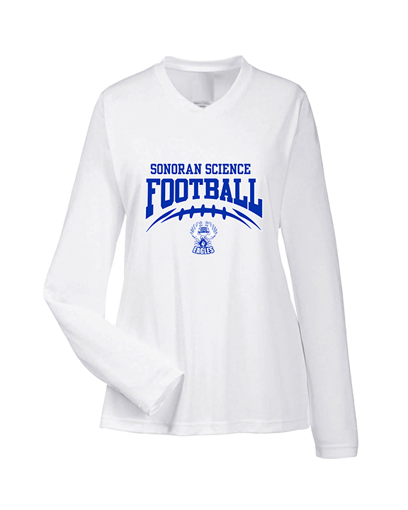 Sonoran Science Academy Football School Football - Womens Performance Longsleeve