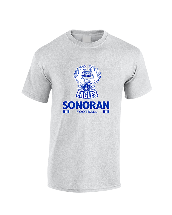 Sonoran Science Academy Football Square - Cotton T-Shirt