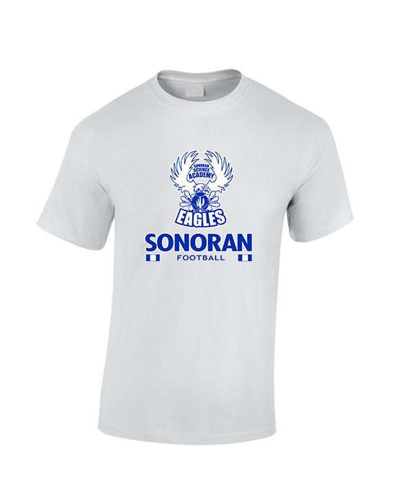 Sonoran Science Academy Football Square - Cotton T-Shirt