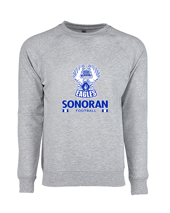 Sonoran Science Academy Football Square - Crewneck Sweatshirt