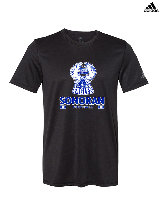 Sonoran Science Academy Football Square - Mens Adidas Performance Shirt