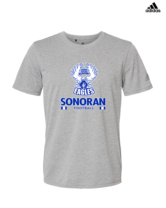 Sonoran Science Academy Football Square - Mens Adidas Performance Shirt