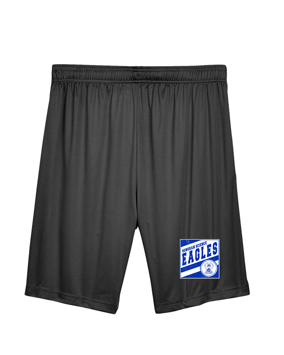 Sonoran Science Academy Football Square - Mens Training Shorts with Pockets