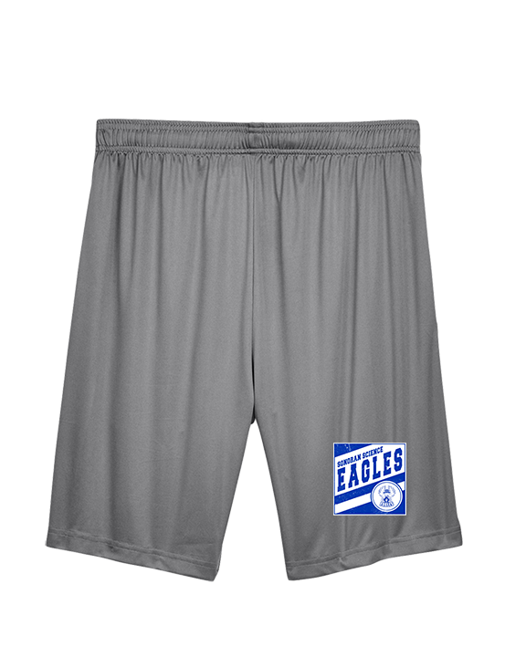 Sonoran Science Academy Football Square - Mens Training Shorts with Pockets